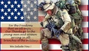 THANK YOU FOR YOUR SERVICE!